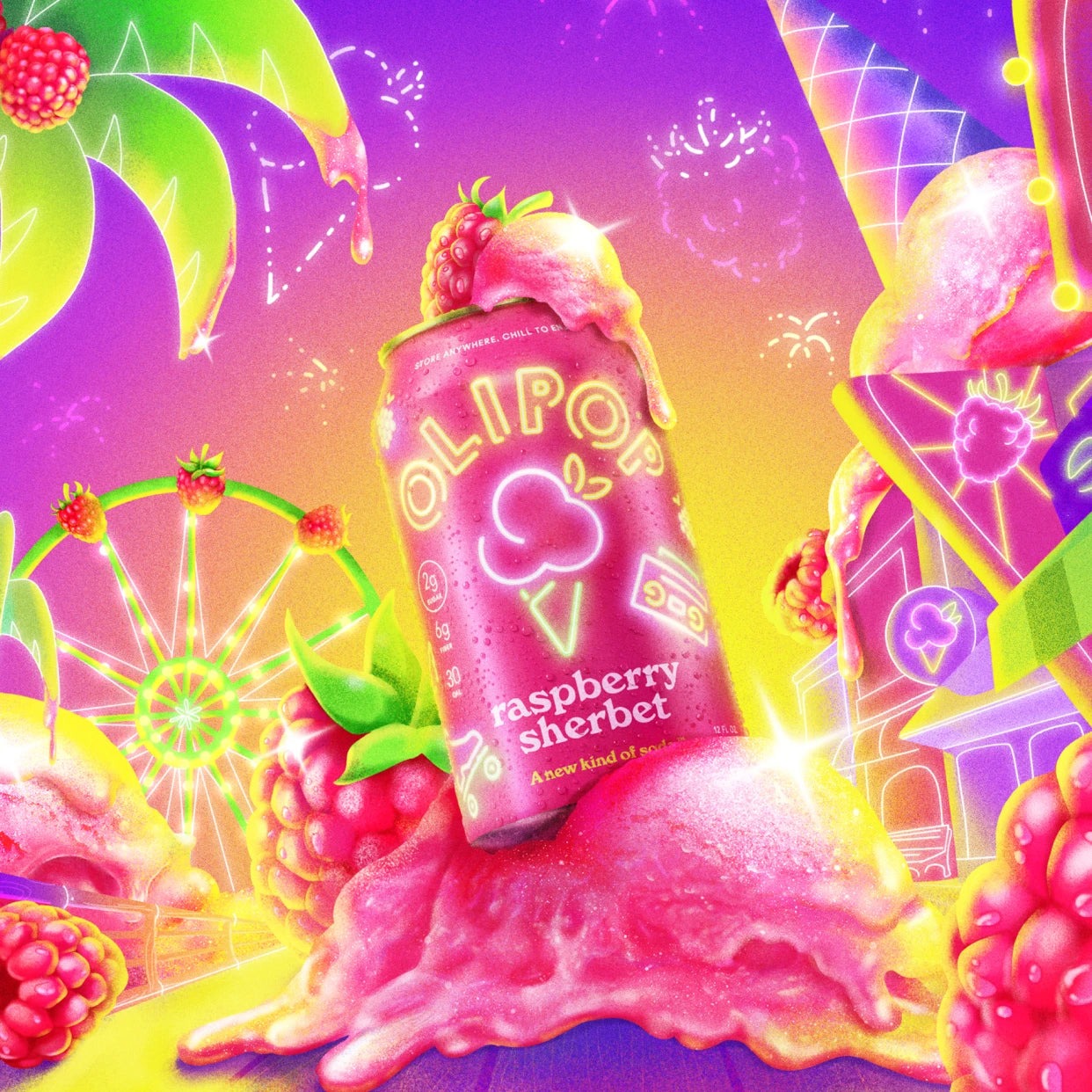 Raspberry Sherbet